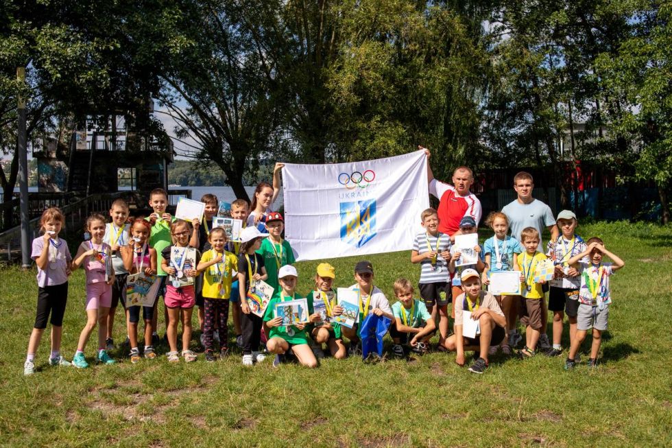 10 серпня в Тернополі діти розпочали зі спортивних розваг!