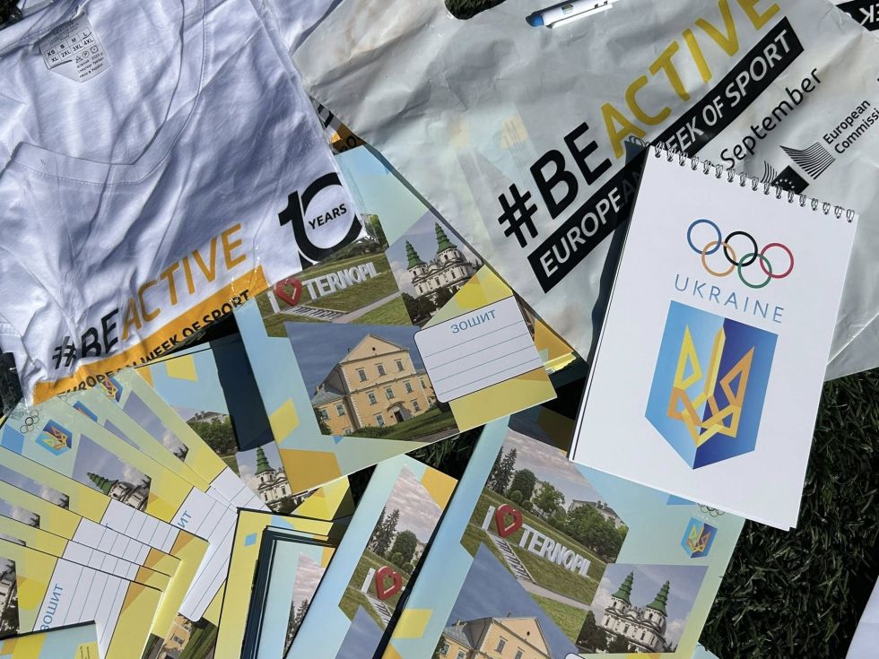#BeActive: Європейський тиждень спорту стартував у Скалатському ліцеї на Тернопільщині
